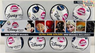 Unboxing Mini Brands Disney Store Edition: Discover the Ultra Rare Golden Surprise!