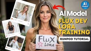 Flux Dev LoRA Training: Step-by-Step AI Model Tutorial (RunPod Cloud GPU)