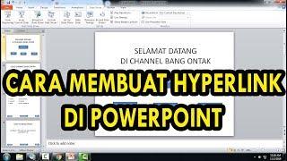 Cara Membuat Hyperlink di PowerPoint