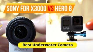 GoPro Hero 8 vs Sony FDR X3000 Which is the Best Underwater Camera ?