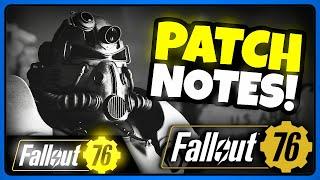PATCH NOTES! Patch 47 Atlantic City - 05 December 2023 - Fallout 76