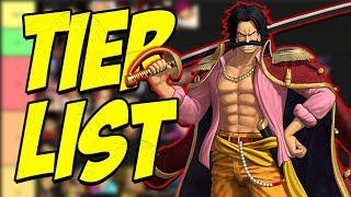 ONE PIECE PIRATE WARRIORS 4 CHARACTER TIER LIST!