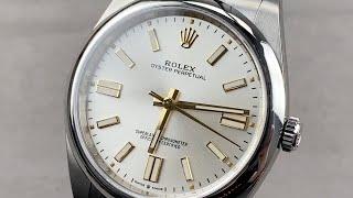 Rolex Oyster Perpetual 41mm 124300 Rolex Watch Review