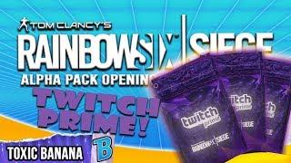 TWITCH PRIME ALPHA PACK OPENING - Rainbow Six: Siege