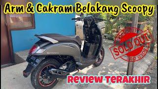 MODIFIKASI SCOOPY DONAT || PASANG CAKRAM BELAKANG || ARM VARIO PNP SCOOPY || BISA DUAL SHOCK