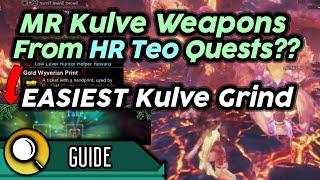 MR Easiest Kulve Taroth Grind - Hunter Helper Abuse (Kulve Materials From High Rank Quests) | MHW IB