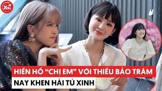 Là "chị em" với Thiều Bảo Trâm nhưng Hiền Hồ khen Hải Tú xinh, có vẻ hơi "cấn"