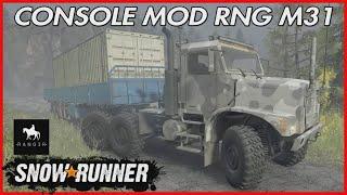 SNOWRUNNER CONSOLE MOD REVIEW RNG M 31 PS5 OUT ON PS4 and XBOX