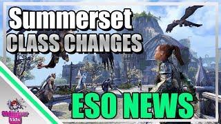 ESO: Summerset Class Changes