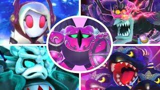 Super Kirby Clash - All Bosses + Secret Bosses