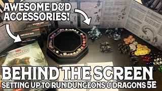 Behind the Screen: Our DM Set Up for Dungeons and Dragons 5e!