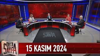 Saray'dan PKK'ya "siyasi hareket" tanımlaması. 15 Kasım 2024 Orta Sayfa NOW Haber