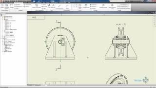 Построение чертежа из 3D-модели в Autodesk Inventor