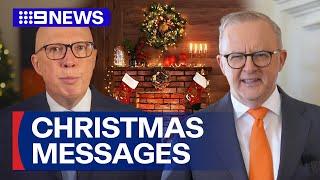 Australian leaders deliver Christmas messages | 9 News Australia