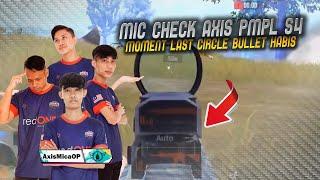 Mic Check Axis RedOne PMPL Season 4 !! Damage Gila Axis Mica - PUBG Mobile