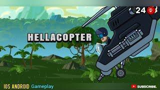 hills of steel | Boss Level | hellacopter boss - helicopter | iOS android gameplay #tankgame