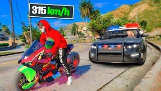 Me Enfrento Con la Policia con la Ducati Mas Rapido de la City | GTA 5 ROLEPLAY