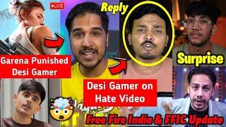 SHOCKING - Free Fire India & FFIC Update , Garena Punished Desi Gamer , Pahadi Gaming Big Surprise