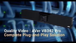 AVer VB342 Pro Quality Video | USB Plug and Play Connection