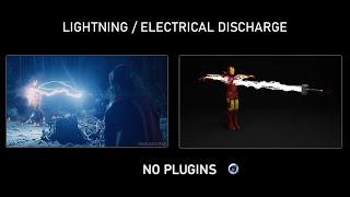 LIGHTNING / ELECTRICAL DISCHARGE IN CINEMA 4D | МОЛНИЯ/ЭЛЕКТРИЧЕСКИЙ РАЗРЯД В CINEMA 4D