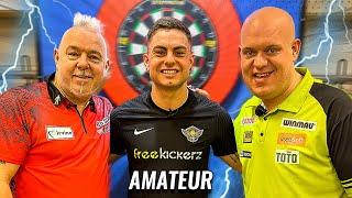 Can Amateur Players Beat 2 Dart World Champions (van Gerwen & Wright)?