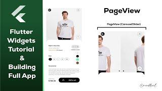 Flutter PageView Widget  - Flutter Widgets Tutorial & Building Full App - Tutorial for Beginners -