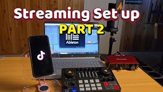 Part 2 - Maonocaster E2 to Focusrite with Ableton Live for Streaming Set up