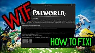 This is how to fix Palworld Crashing when Loading into a Multiplayer Game!