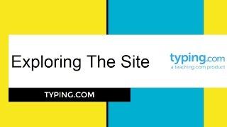 #2 Exploring The Site | #Typing.Com #OnlineApps