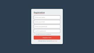 Sign up Form using HTML and CSS in Sublime Text | WebWiz