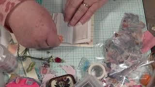 Tutorial Junk Journal in small tin part 2