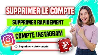 Comment supprimer un compte Instagram 2024 | Supprimer définitivement un compte Instagram