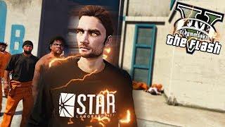 THE FLASH IN PRISON! Prison Life of Barry Allen (GTA 5 Flash Mod)