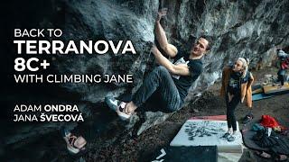 Back to Terranova 8C+ with Climbing Jane | Adam Ondra and Jana Švecová