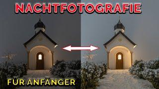 Motivation Night Photography in Winter - Simply Explained