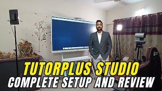 TutorPlus Studio Review | AI Based digital board | PTZ | Complete Studio | @sridharciyer