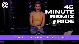 45 Minute Rhythm Cycling Class - Remix Ride