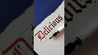 Best Gothic calligraphy style #calligraphy #handwriting #lettering #art