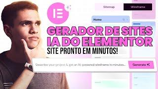 IA do Elementor faz o SITE EM MINUTOS PRA VOCÊ! - AI Site Planner