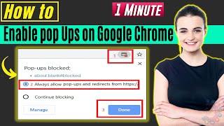 How to enable pop ups on google chrome 2024