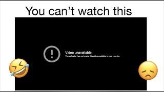 [This video is unavailable in your country]