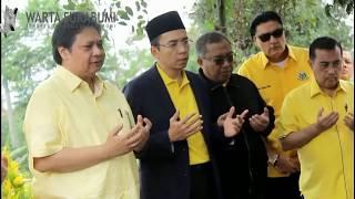 Airlangga Hartarto Ziarah ke Makam RH. Didi Sukardi