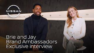 Exclusive: A sit down with Brie Larson and Jay Ellis in Japan | Nissan