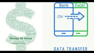 CSV Import of Bank Data into Excel "Managing My Money" Spreadsheet