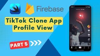 TikTok Clone iOS 16 Swift Part 5 | Create Profile View