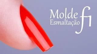 Esmaltação em Gel no Molde F1