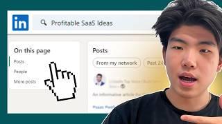 I've cracked Linkedin... How To Find Profitable SaaS Ideas on Linkedin (100% FREE)