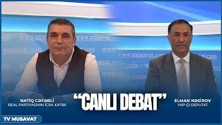 İqtidarla müxalifətin CANLI toqquşması: qiymətlər, maaşlar, həbslər...