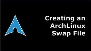 ArchLinux Create Swap File | ArchLinux Takas Alanı Oluşturmak