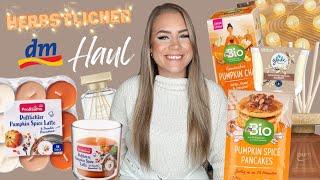 HERBSTLICHER XXL DM HAUL   | Deko, Duftkerzen & jede Menge Pumpkin Spice!  | Michèle Schmidt